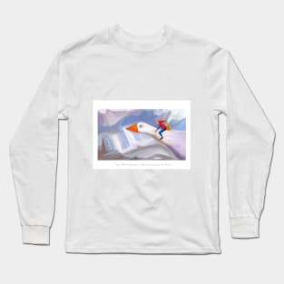 Fantasy art print Surreal children illustration Long Sleeve T-Shirt